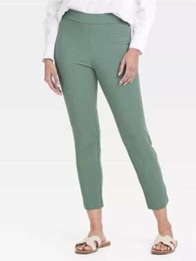 A New Day Target Slim Ankle Pants in Sage Green